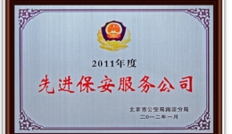 2011年度先进保安服务公司