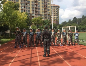 北京军友保安昆明分公司开展校园安保培训
