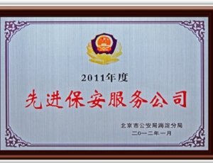 2011年度先进保安服务公司